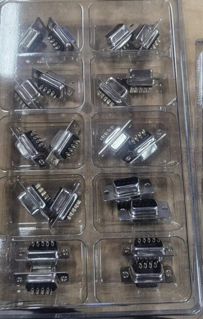 (28) MH MHDM9SS DB9 Solder Cup Female Receptacle Connector - New - Image 9