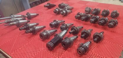 (29) TSD Universal Acura Flex Collet CAT 50 Tool Holders 9400021 / AF911499 / - Used