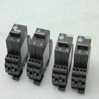 4 Allen Bradley 1492-GS2G100 Circuit Breakers Two Pole 10A - Used