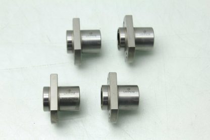 4 Misumi LHIFC12 Pilot Flanged Linear Bearing / 12mm Bore - Used