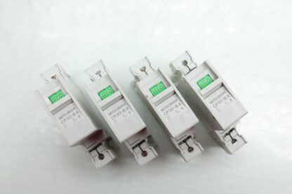 4 Mitsubishi CP30-BA Circuit Protectors Single Pole / 1A Rating / 250V AC Curve - Used