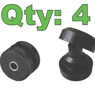 (4) New Barry Controls 22001-15 Bonded Tube Mount Vibration Isolator 22000 Mount - New