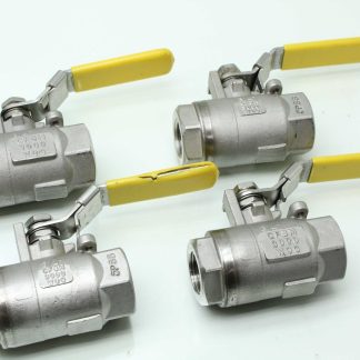 4 Sharpe SV50C767006 Series 316SS Ball Valves / 3/4" NPT / 3000 PSI - Used