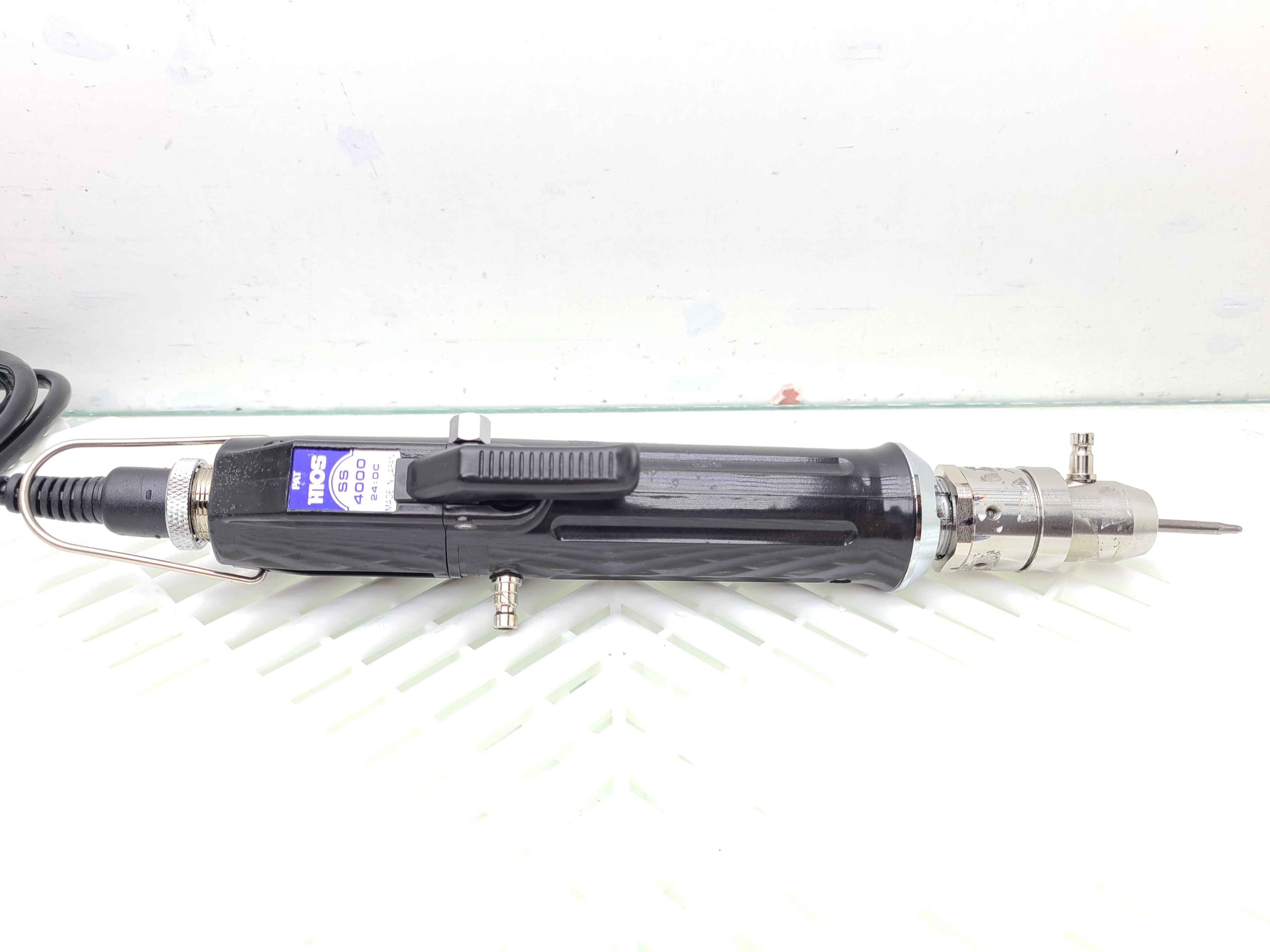 ASG HIOS SS-4000 ESD 4mm Electric Screwdriver w/ Mountz Power Source STC-50D - Used - Image 13
