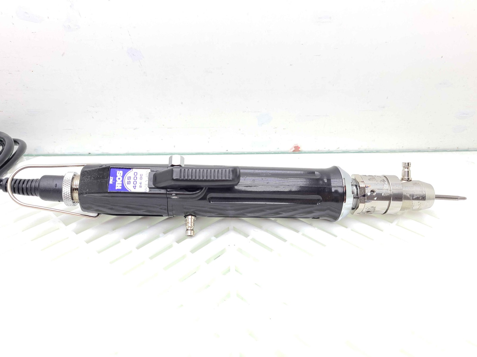 ASG HIOS SS-4000 ESD 4mm Electric Screwdriver w/ Mountz Power Source STC-50D - Used - Image 4