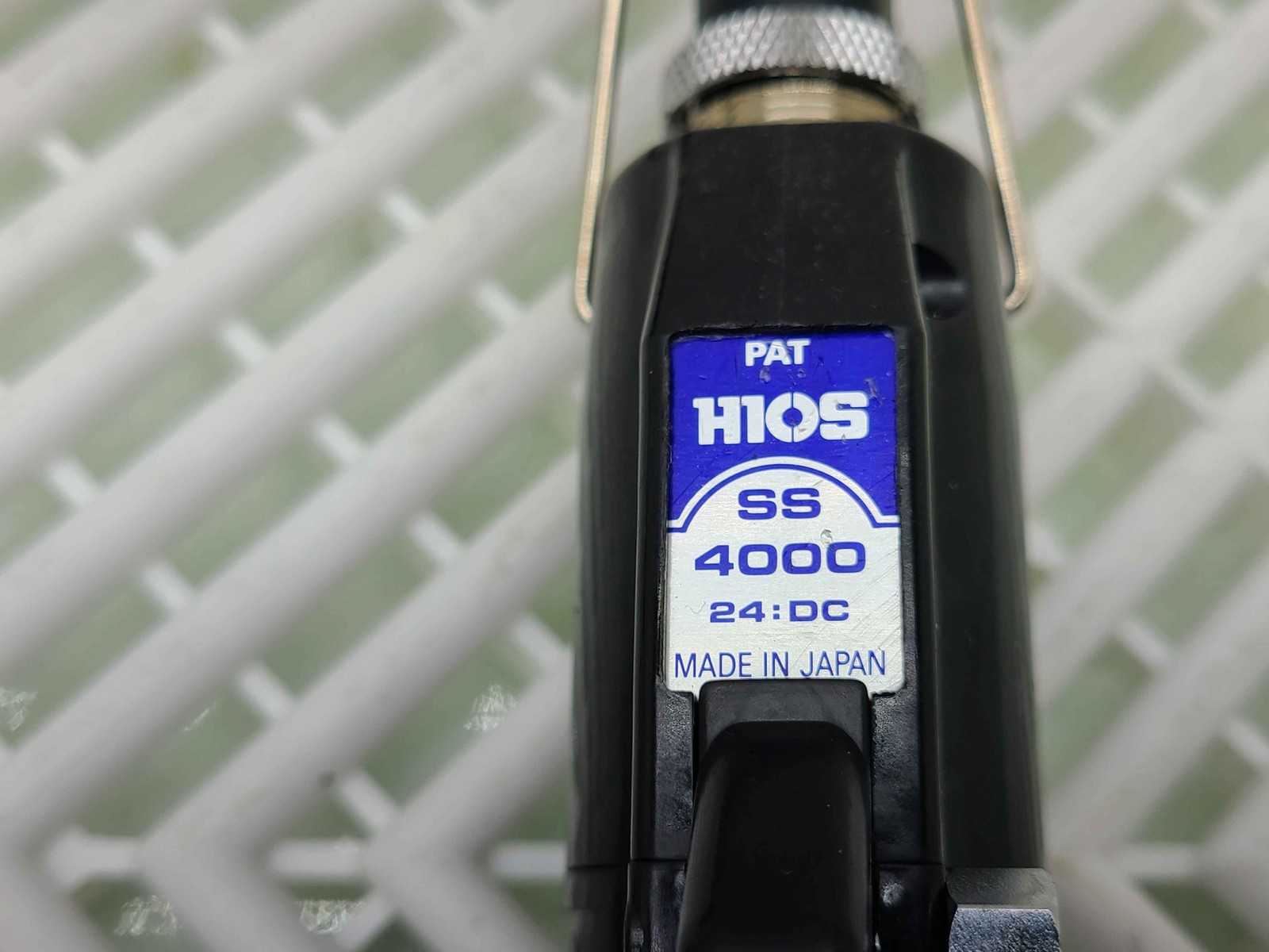 ASG HIOS SS-4000 ESD 4mm Electric Screwdriver w/ Mountz Power Source STC-50D - Used - Image 9