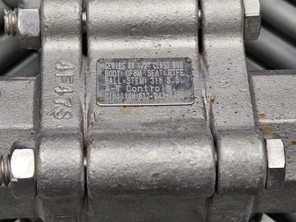 AT Controls Series 88 1/2" Ball Valve RTFE, 316 S.S. Ball and Stem - Used - Image 17