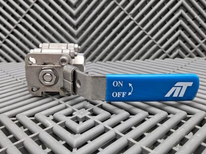 AT Controls Series 88 1/2" Ball Valve RTFE, 316 S.S. Ball and Stem - Used - Image 3