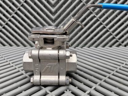 AT Controls Series 88 1/2" Ball Valve RTFE, 316 S.S. Ball and Stem - Used - Image 5