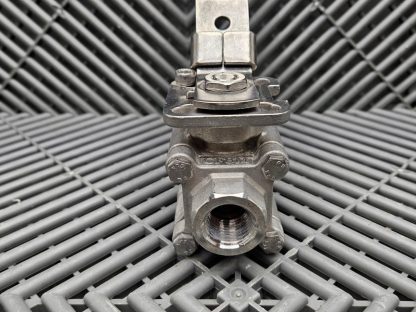 AT Controls Series 88 1/2" Ball Valve RTFE, 316 S.S. Ball and Stem - Used - Image 6
