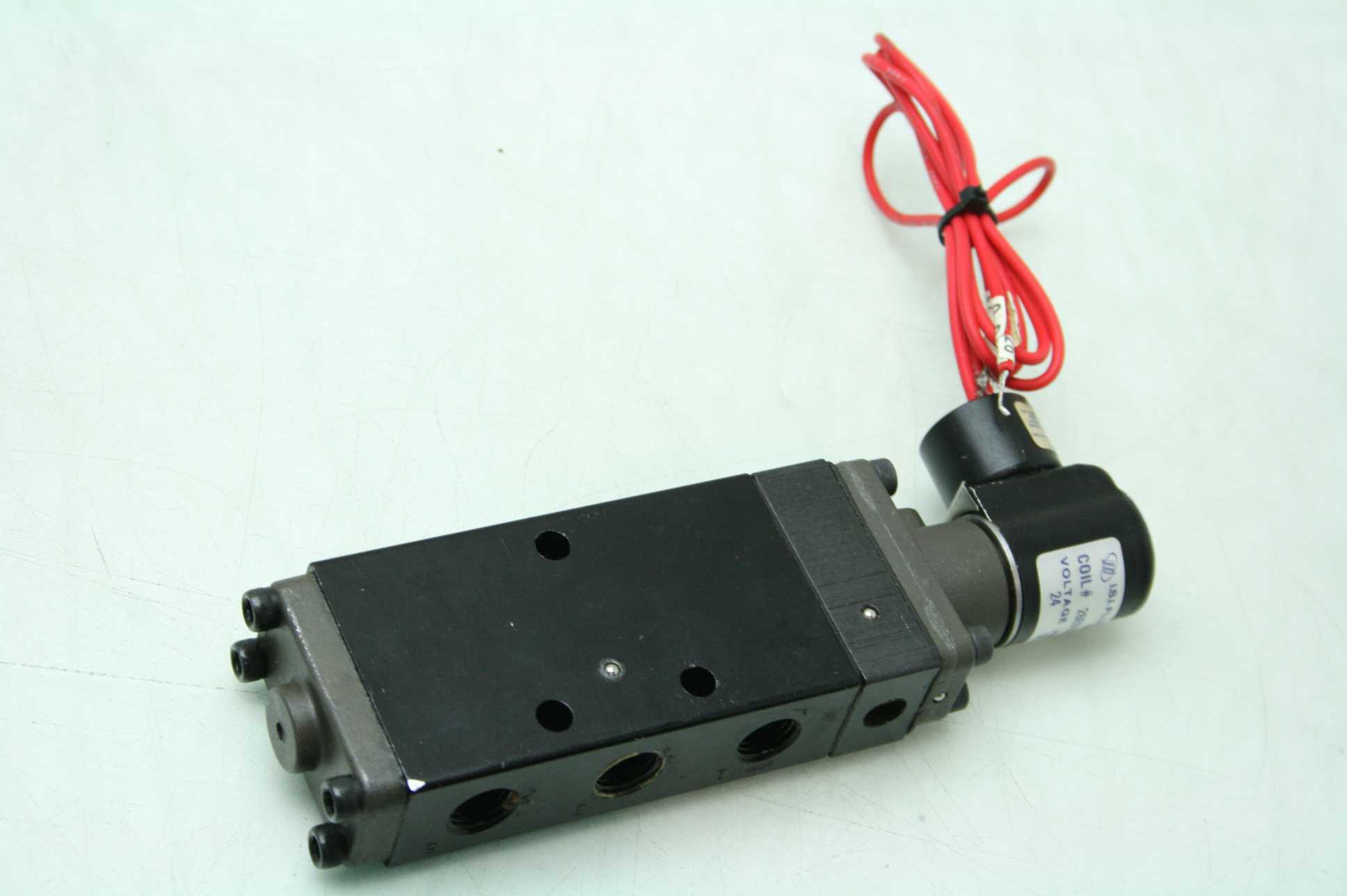Alkon Corp 375-02-001-37P1 Pneumatic Solenoid Valve 4-Way 1/4" NPT 24V DC Coil - Used - Image 11
