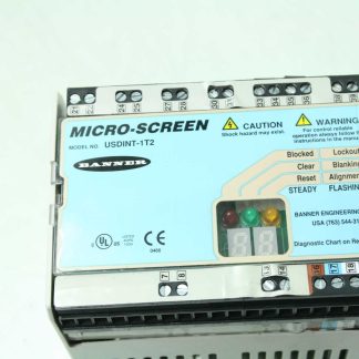 Banner Engineering USDINT-1T2 Safety Light Curtain Controller - Used