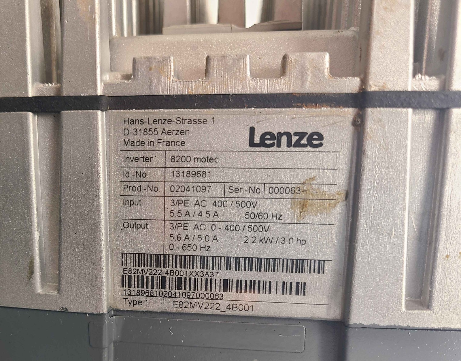 Beinlich BP 10001695 Magnetic Coupling Pump with Lenze MDEMAXX 100-12 Motor ZPD - Used - Image 6
