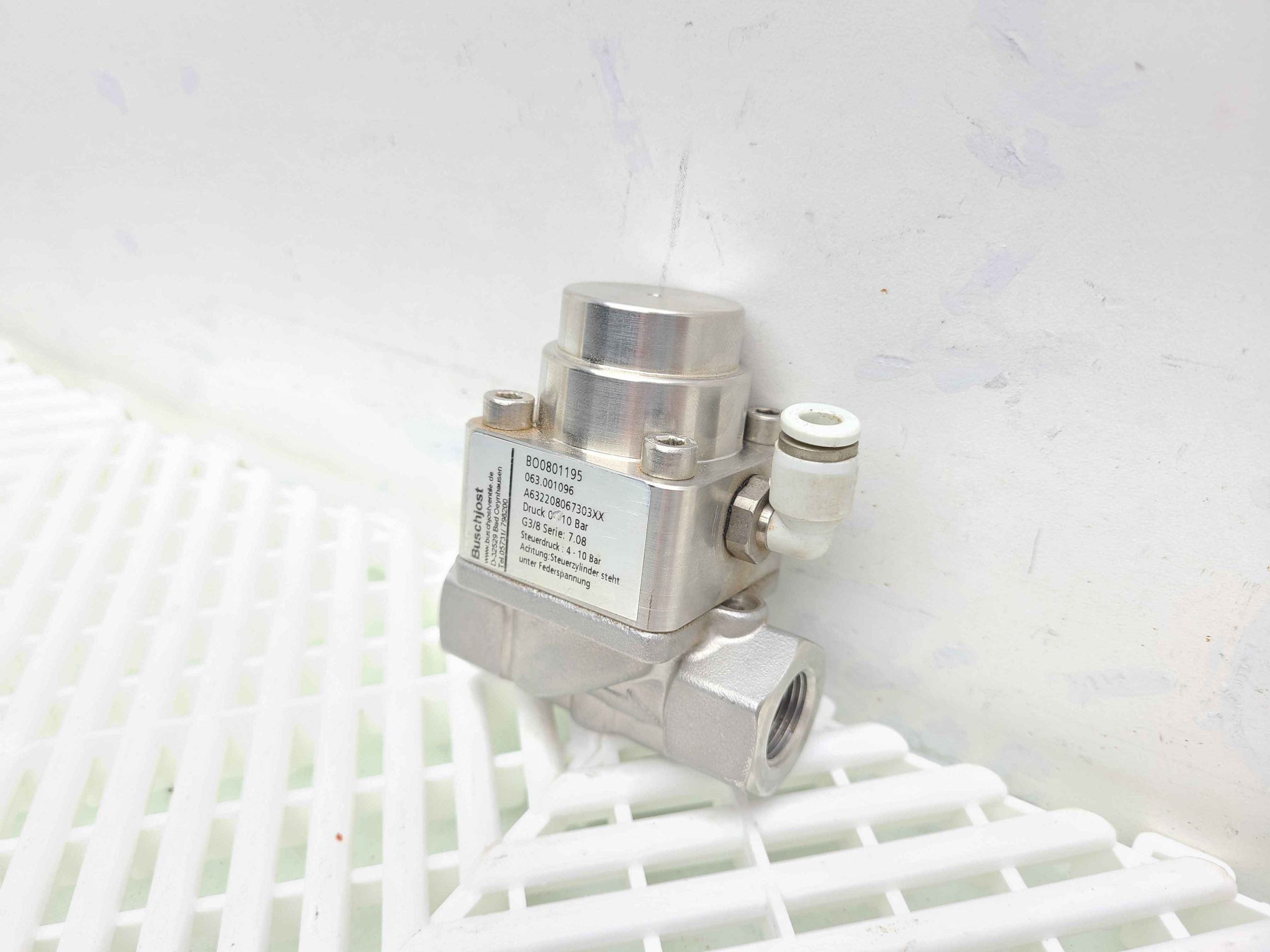 Buschjost BO0801195 G3/8 Series Solenoid Valve, A632208067303XX - Used - Image 10