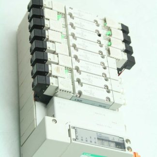 CKD OPP4-1G Air Manifold (4) 4GB229-A2N-P70 & (4) 4GB219-A2N-P70 Solenoid Valves - Used