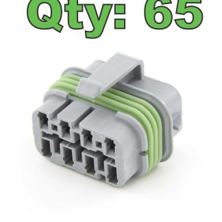 Eaton 32006-B22 8-Way Female Sealed Automotive Connector Housing (Lot of 65) - New