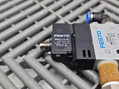 Festo 550239 Air Solenoid Valve CPE14-M1CH-5J-1/8, 2-8 Bar, w/ MSZG-3-24-DC - Used - Image 13