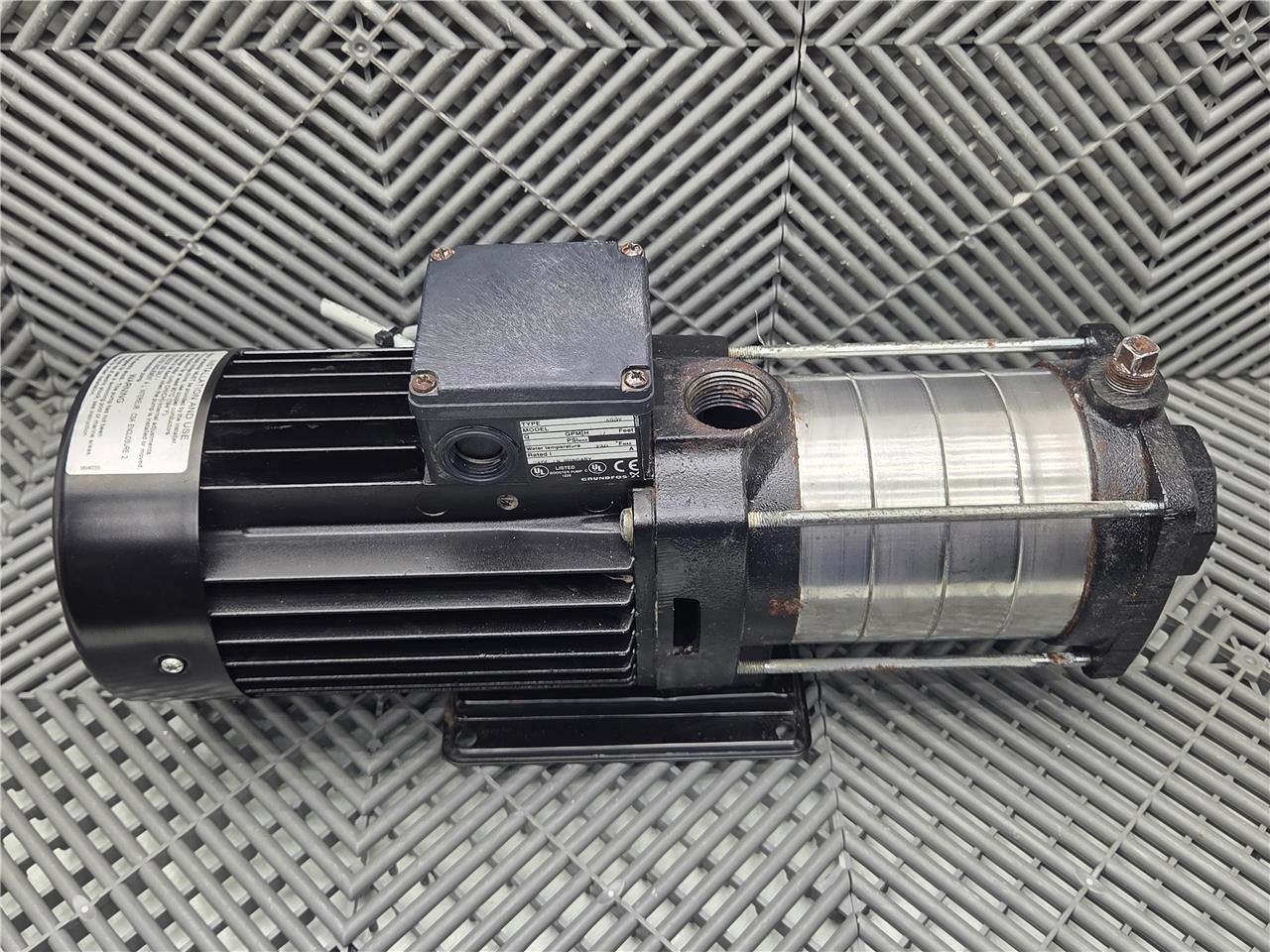 Grundfos CH4-50 AQQV Centrifugal Pump & ML80BB Motor 230/460VAC - Used - Image 14