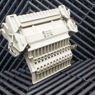 Harting HAN 24 ES AV Terminal Connector w/ 09330242716 Female Insert 24 ES-F - Used