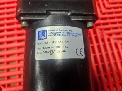 IDC S33T-EM Stepper Motor with Bayside RA90-050 Planetary Gear Reducer 50:1 - Used - Image 15