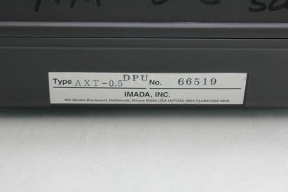 Imada AXT-0.5 Digital Force Gauge Meter / 66519 - Used - Image 15
