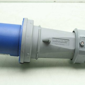 Mennekes ME360P6-1227 Male Watertight Pin & Sleeve Plug, 60A, 3 Wire, 250 VAC - Used