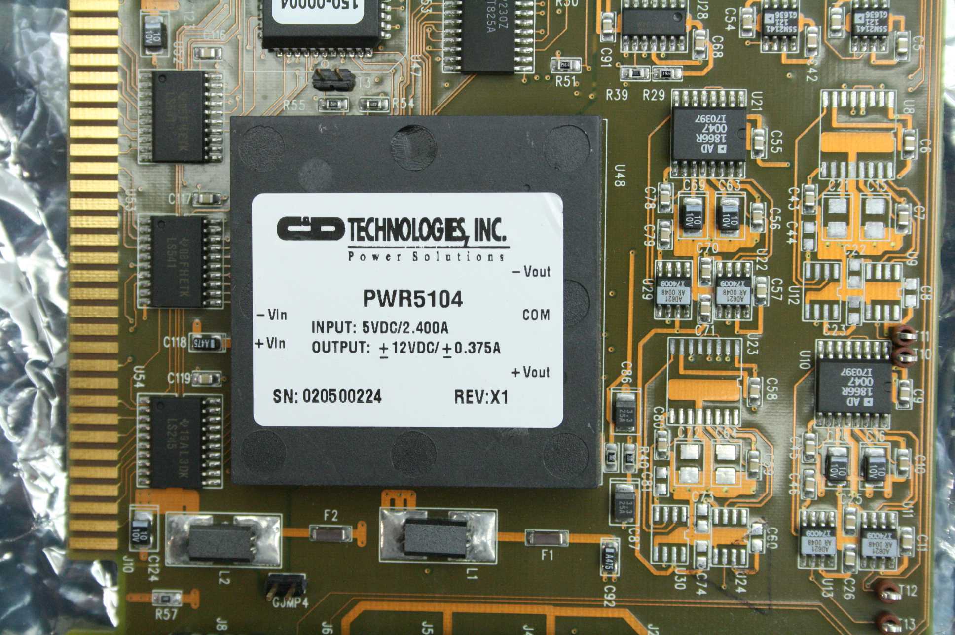 MicroE 507-50059 Motion Controller Encoder Positioner Interface Board ISA Bus - Used - Image 11
