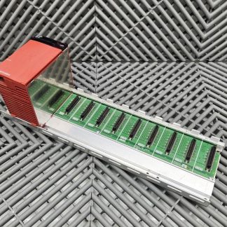Mitsubishi Q38B Board 8-Slot Base Unit w/ Q61P-A2 Power Supply Unit - Used