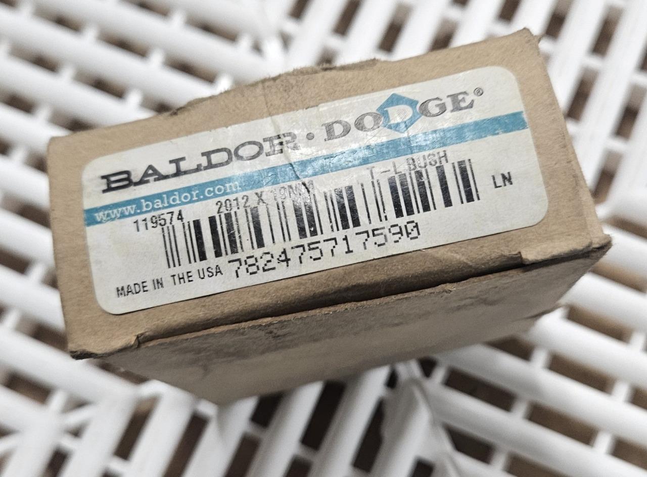 New 2012 Taper Lock Bushing 19mm Baldor 119574 - New - Image 8