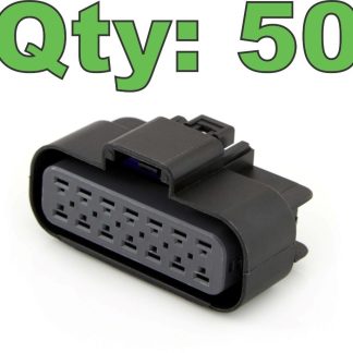 New (50) Aptiv 15326917  GT 280 Series, 14-Way Sealed Female Connector - New