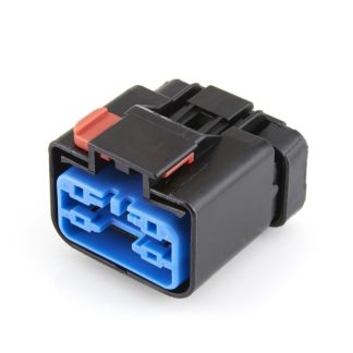 New Aptiv 54201009 Apex 2.8 10-Way Sealed Female Hybrid Connector, Black - New