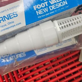 New Barnes McMaster 4492K121 Suction Strainer / Foot Valve 3/4" to 1-1/2" NPT - New