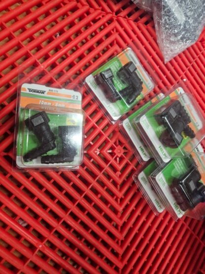 New Dorman 800-172 Fuel Line Connector 10mm - 8mm Nylon 90 Degree - New - Image 13