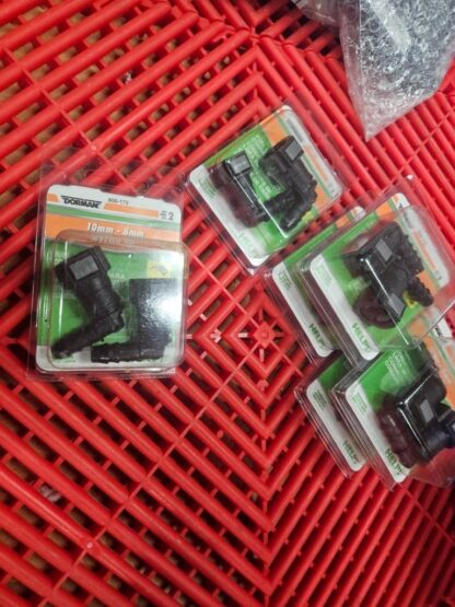 New Dorman 800-172 Fuel Line Connector 10mm - 8mm Nylon 90 Degree - New - Image 6