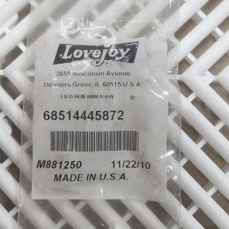 New Lovejoy 68514445872 /  L035 Spider Shaft Coupling Hub 6mm - New