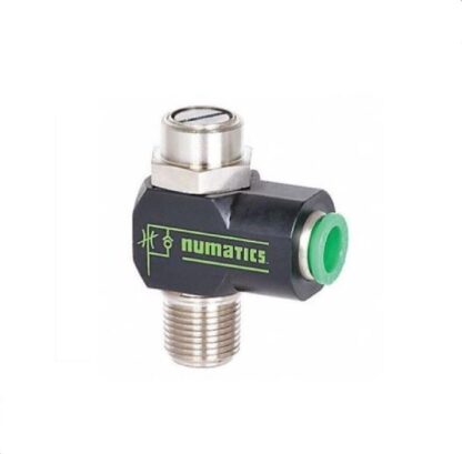 New Numatics 1FPRN8 Flow Control Pneumatic Regulator 1/4" Tube x 1/8" NPT Male - New - Image 6