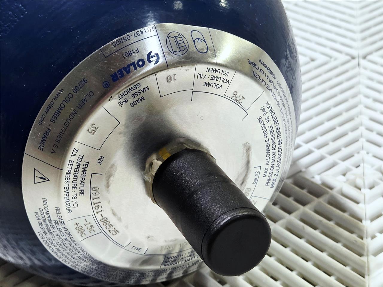 New Olaer IHV10-276/48 Hydraulic Accumulators 10L 276 Bar 4000 PSI A9B00525847 - New other (see details) - Image 15