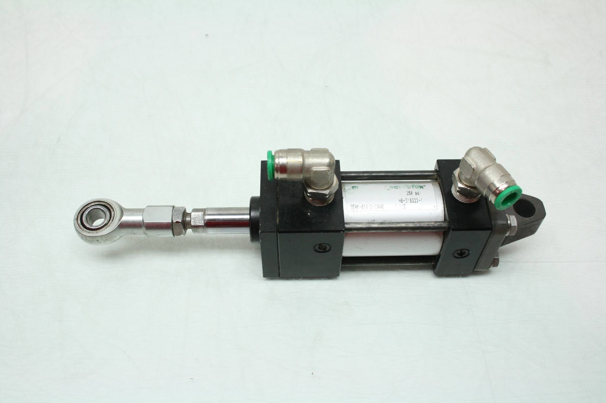 Numatics SEAK-01A1D-CAA Pneumatic Air Cylinder 1-1/2" Bore x 1" Stroke - Used - Image 11