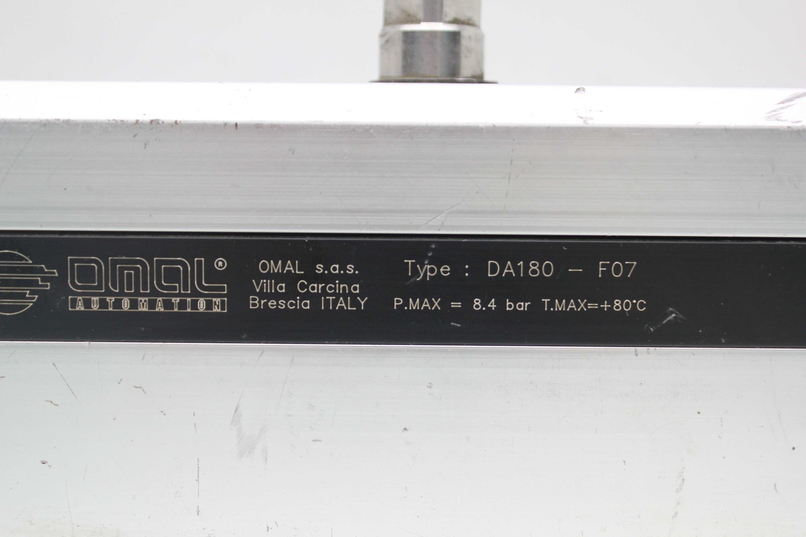 Omal DA180-F07 Double Acting Pneumatic Valve Actuator - Used - Image 8