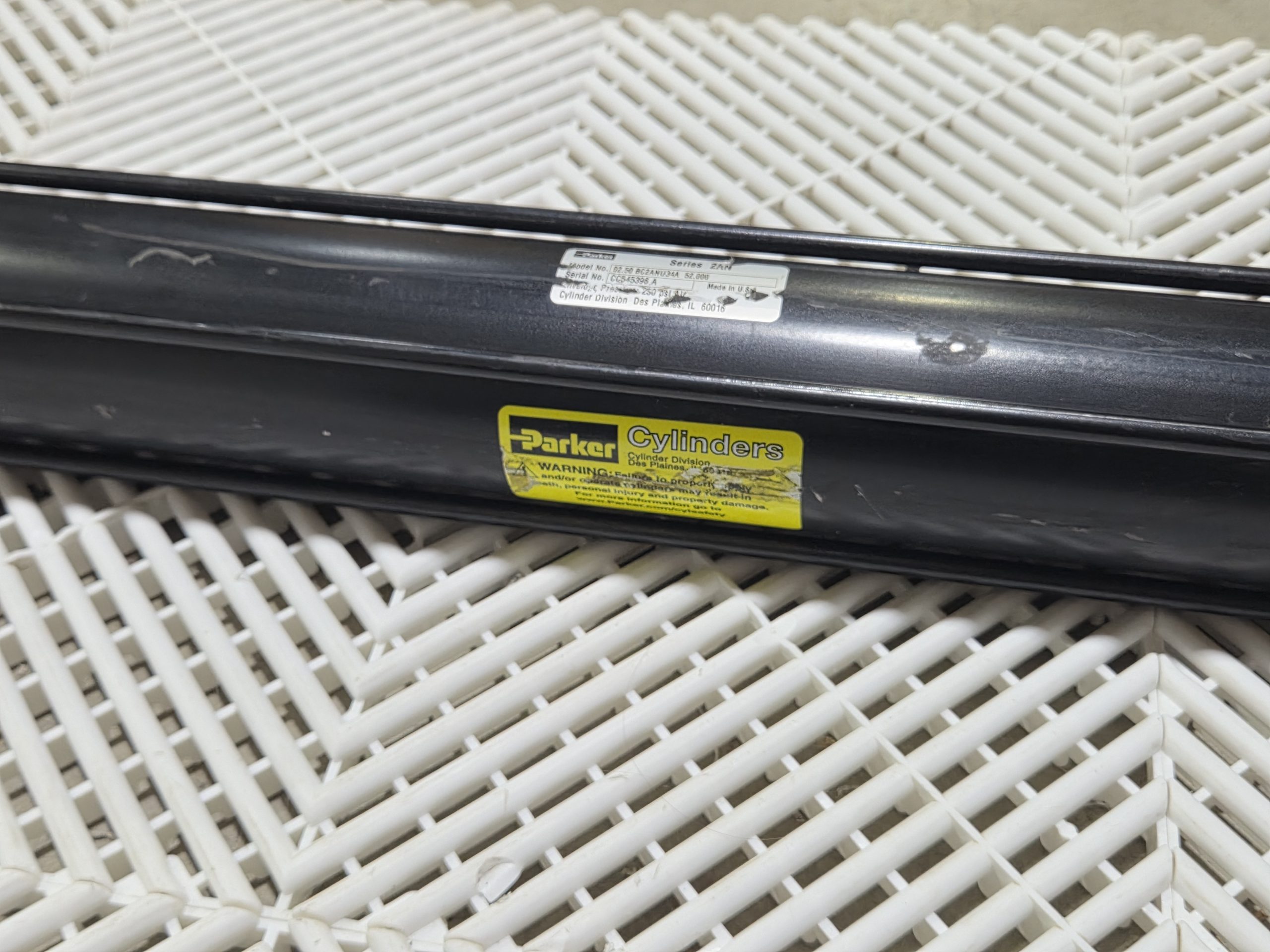 Parker 02.50 BC2ANU34A 52.000 2.5" Bore 52" Stroke Air Cylinder Used - Used - Image 18