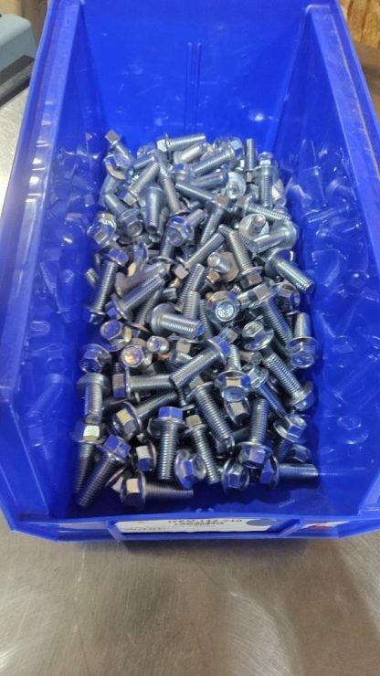 (Qty 240) M12 x 35mm Flanged Hex Head Bolt / Screw Class 10.9 Fastenal 11115695 - New - Image 3