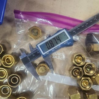 (Qty 38) Swagelok B-810-P 1/2" Swagelok Tube Fitting Cap - New