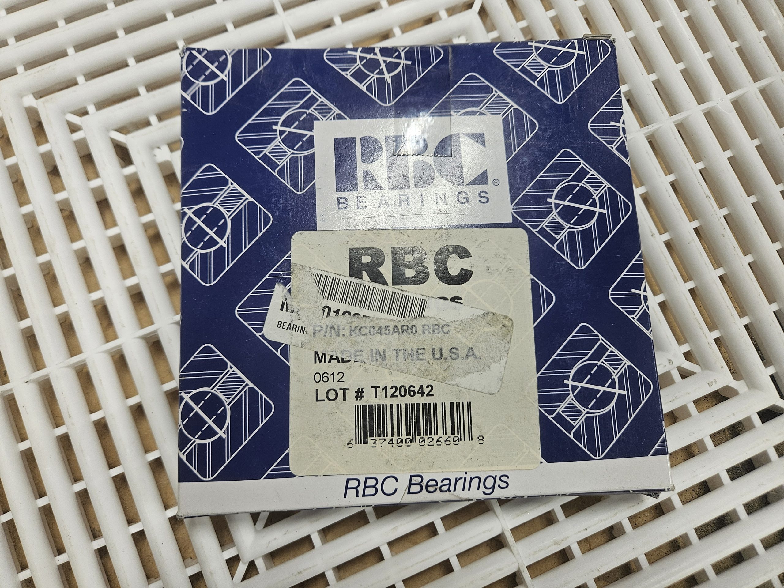 RBC KC045AR0 4.5" Bore Thin Section Angular Contact Bearing - New - Image 11