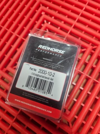 Redhorse Performance 2000-10-2 Straight Push Lok Hose Barb -10 AN Aluminum - New - Image 8