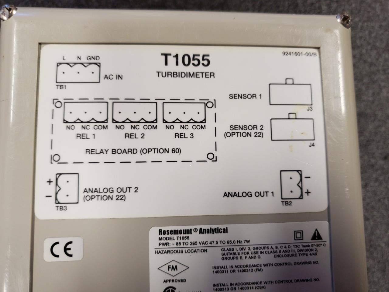 Rosemount T1055-10-22 Solu Comp II Turbidimeter - Used - Image 3