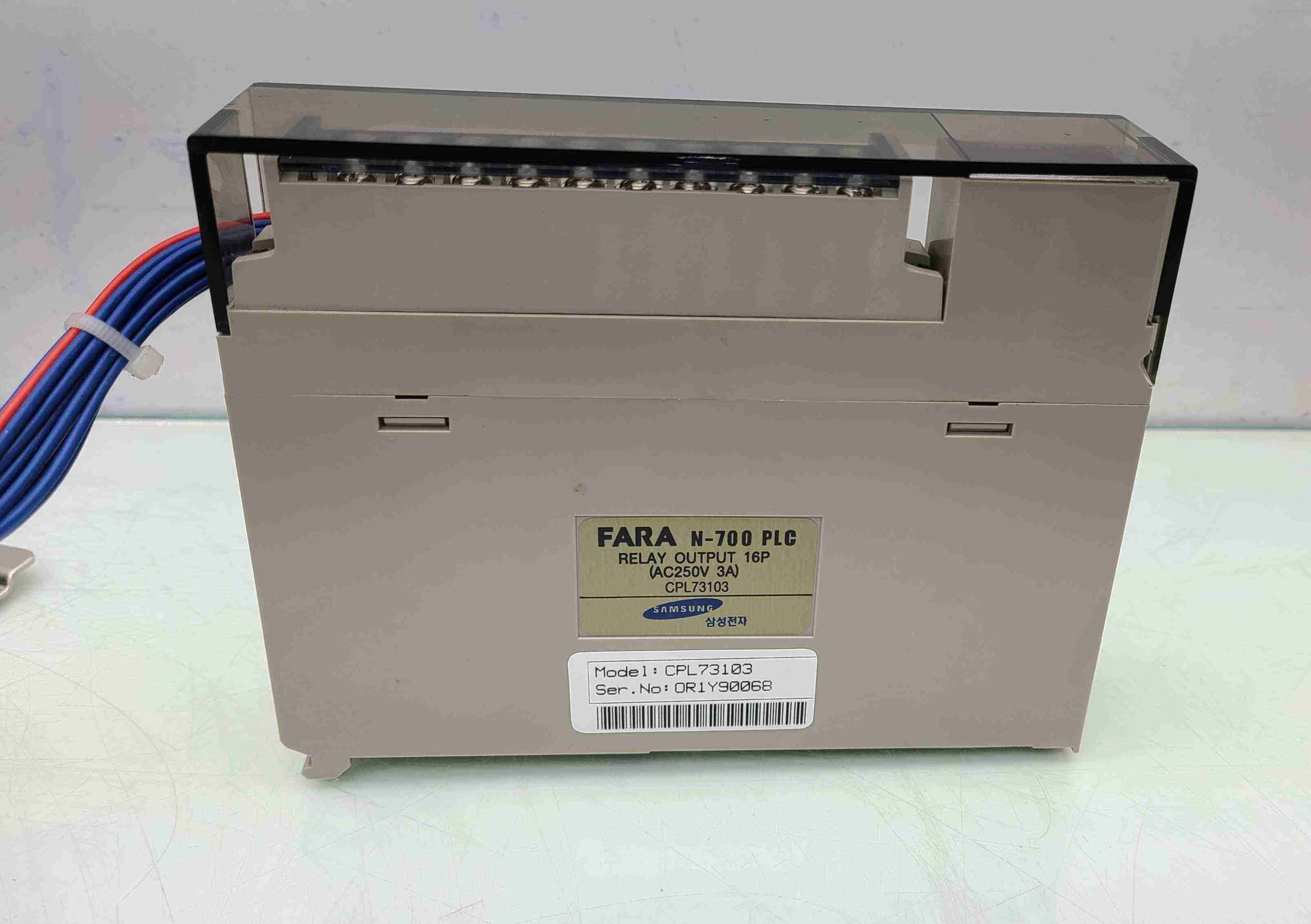 Samsung FARA N-700 Secnet PLC with DC Input 32P & Relay Output 16P - Used - Image 14