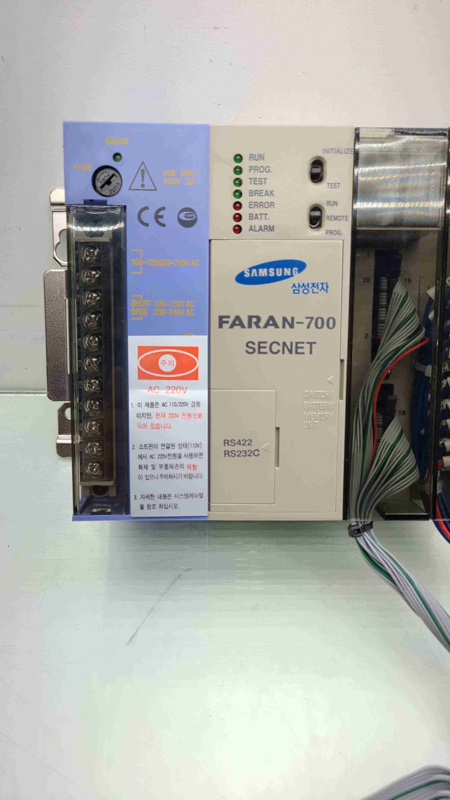 Samsung FARA N-700 Secnet PLC with DC Input 32P & Relay Output 16P - Used - Image 20