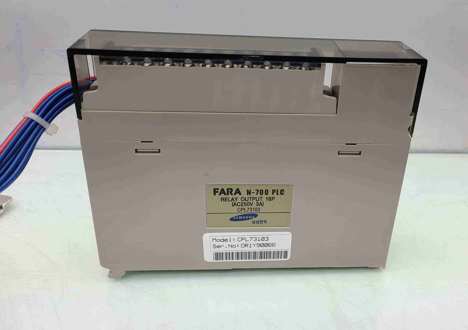 Samsung FARA N-700 Secnet PLC with DC Input 32P & Relay Output 16P - Used - Image 4