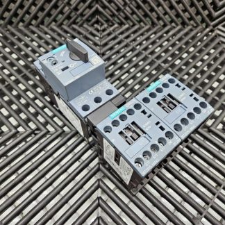 Siemens 3RT2015-1BB42 Reversing Motor Starter Kit 24VDC w/ 3RV2011-1KA10 - Used