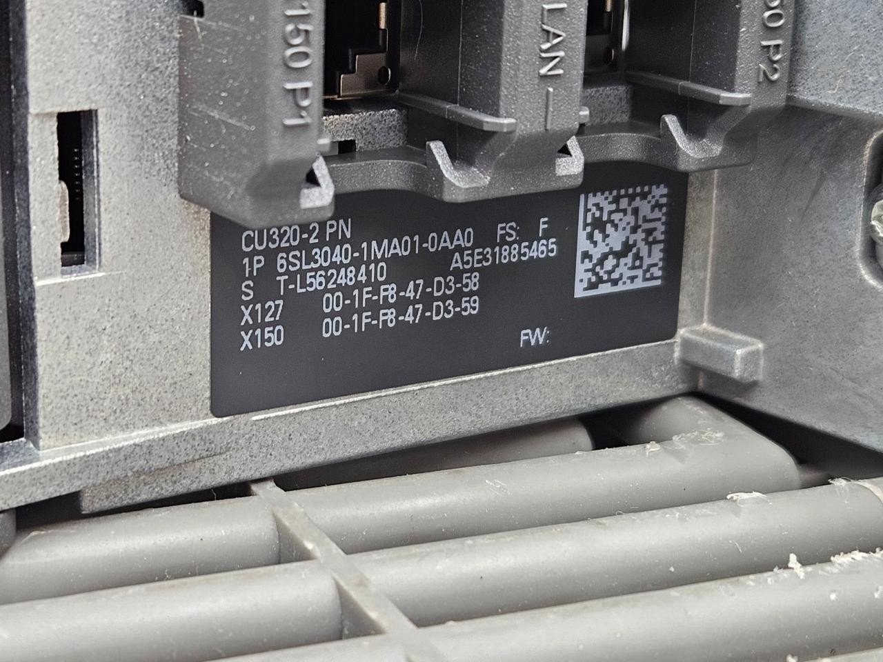 Siemens 6SL3040-1MA01-0AA0 Sinamics Control Unit CU320-2 PN Module - Used - Image 5